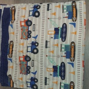 Construction Truck Bath Towel